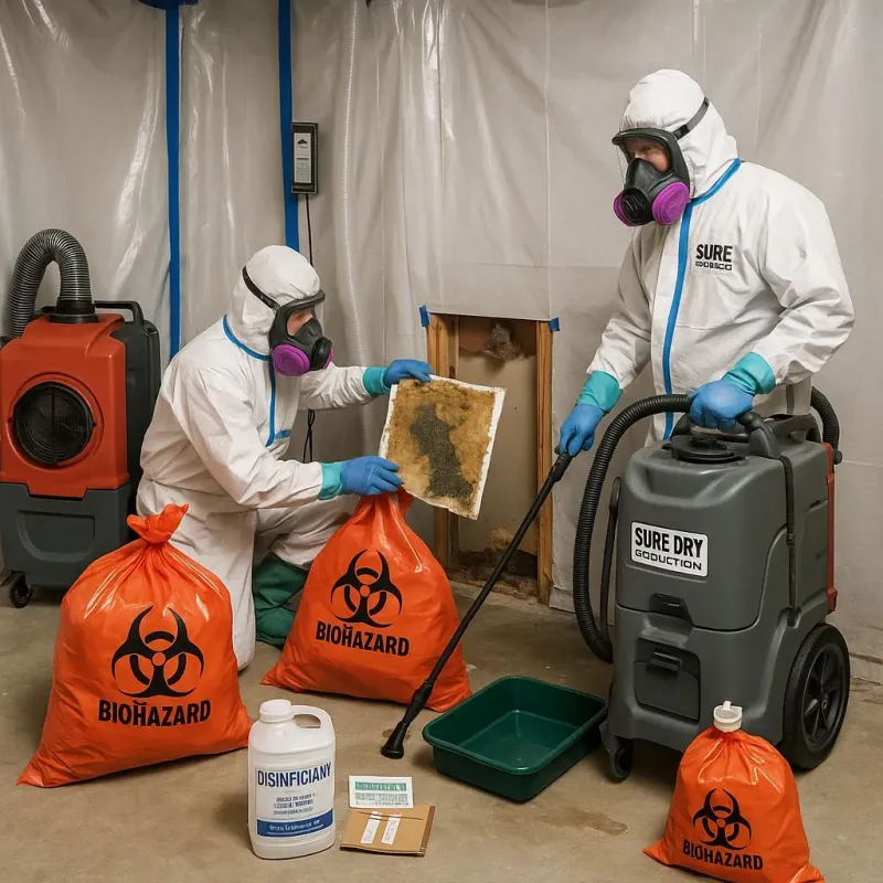 Contaminated Water Handling Protocols process in Dover, MA