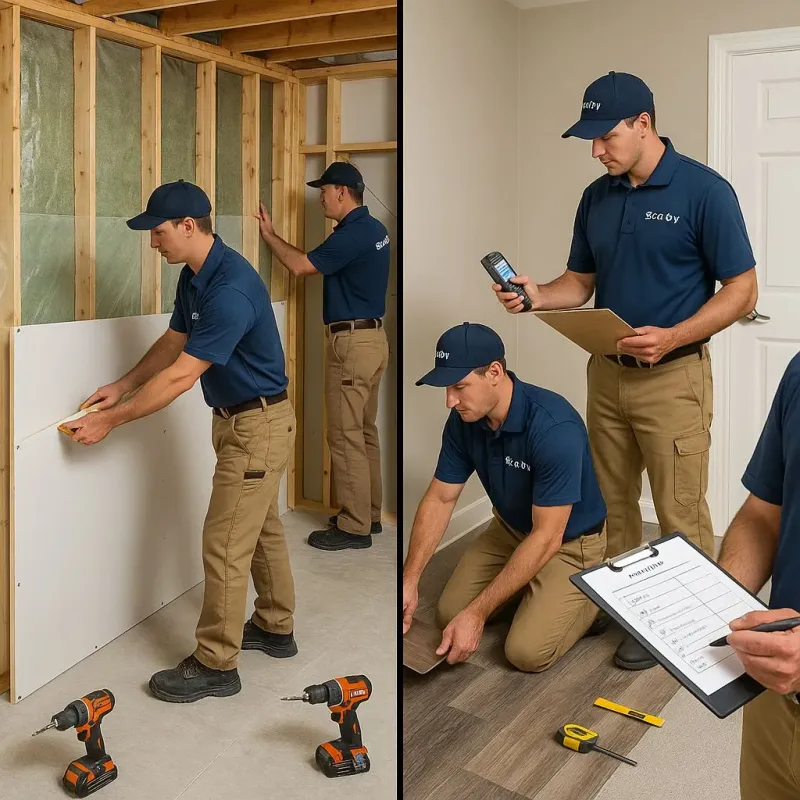 Repairs and Reconstruction process in Dover, MA